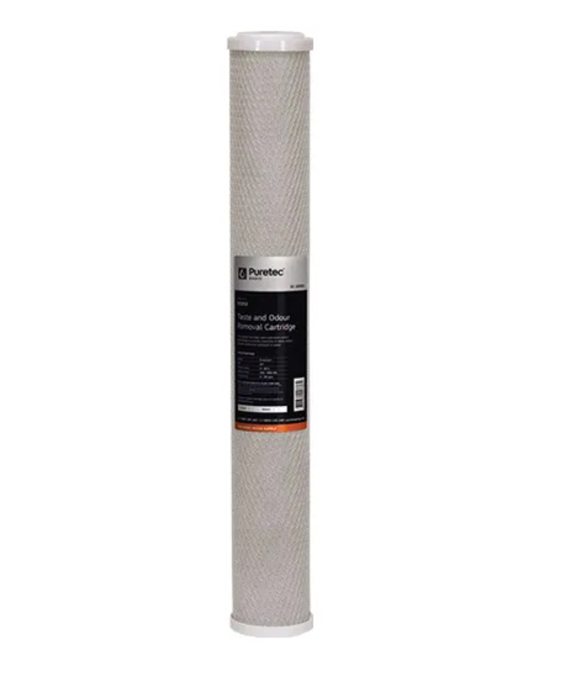 Extruded Carbon Large Diameter Cartridge, 20 inch, 10um